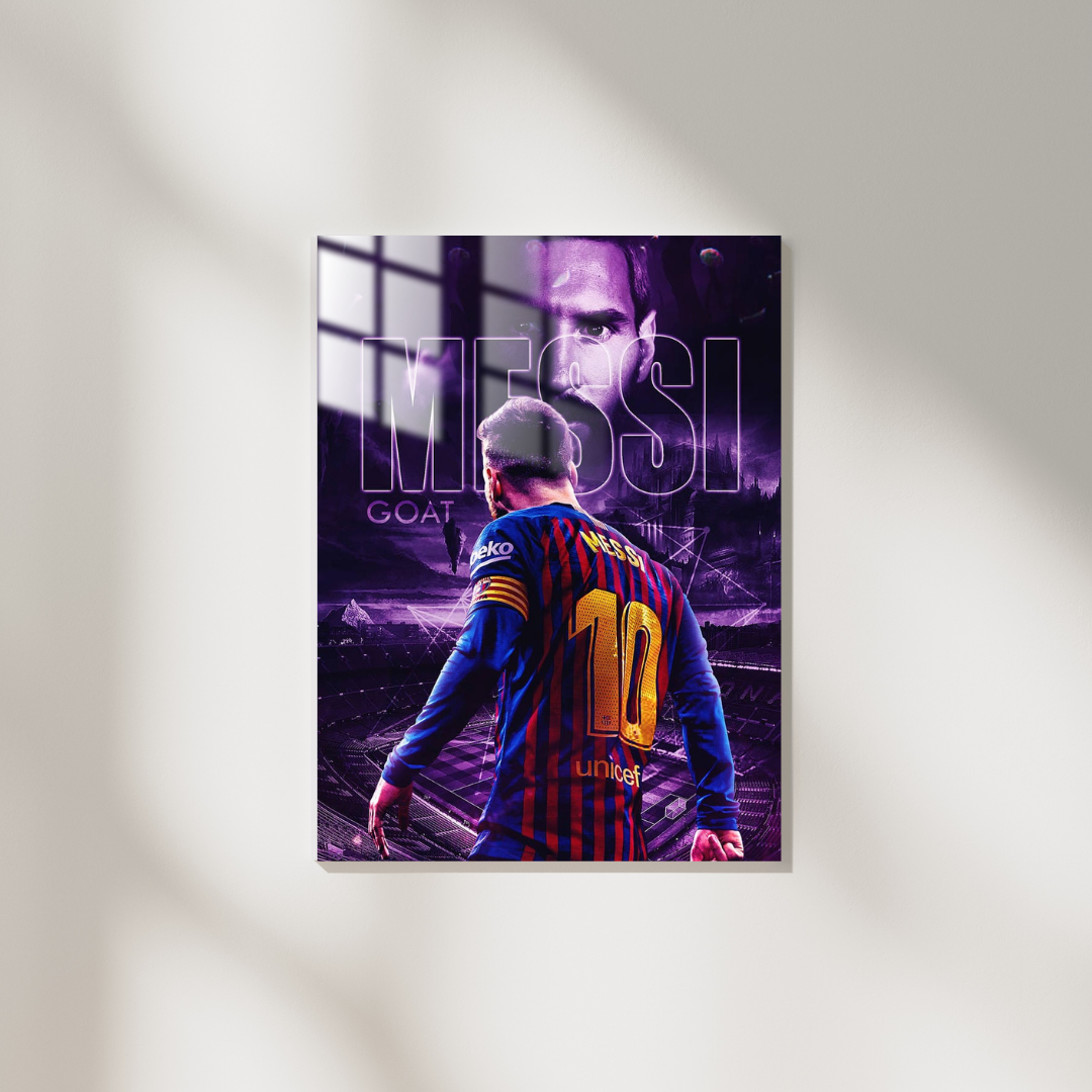 Lionel Messi - Metal Poster 188