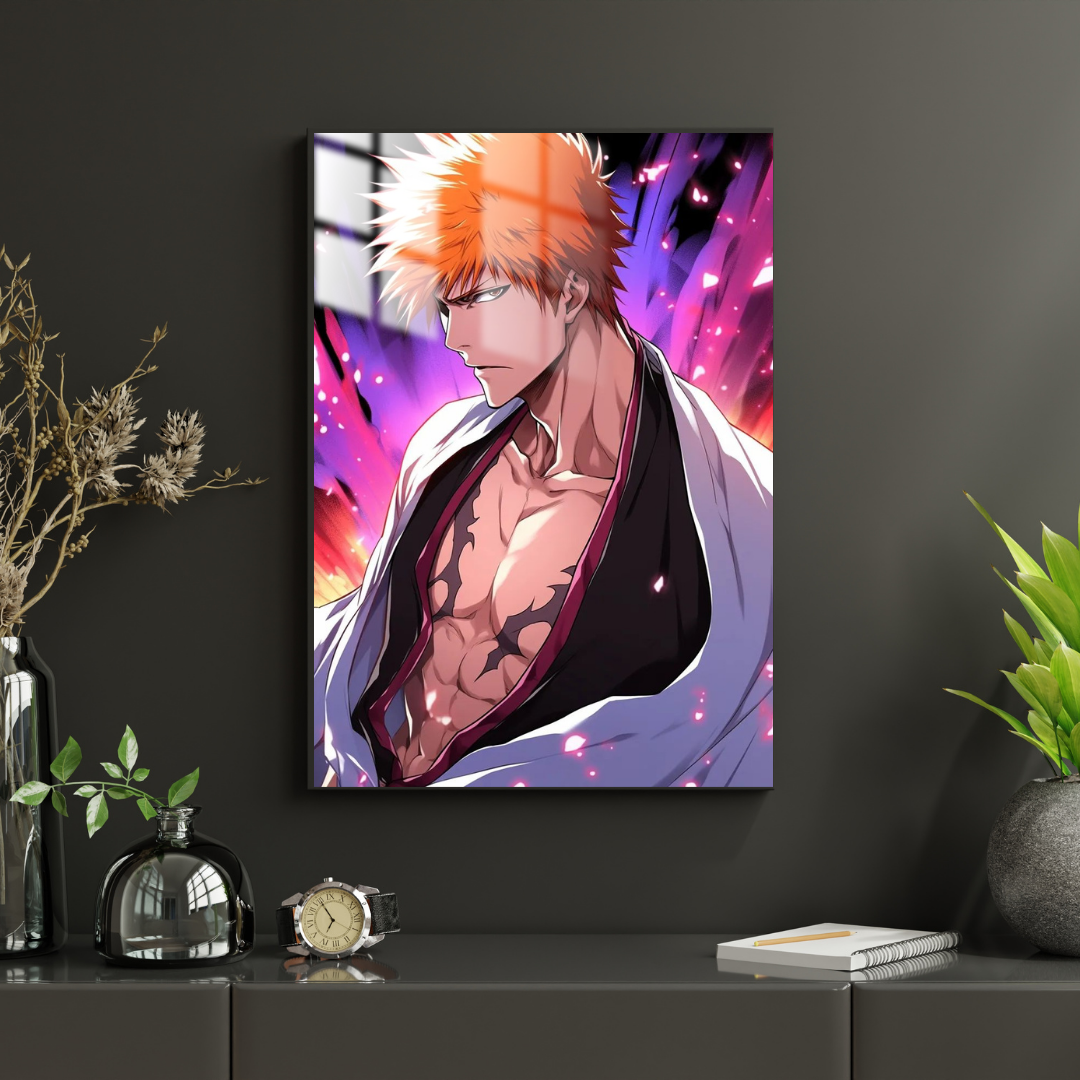 Bleach İchigo Kurosaki - Metal Poster 596