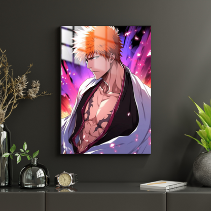 Bleach İchigo Kurosaki - Metal Poster 596