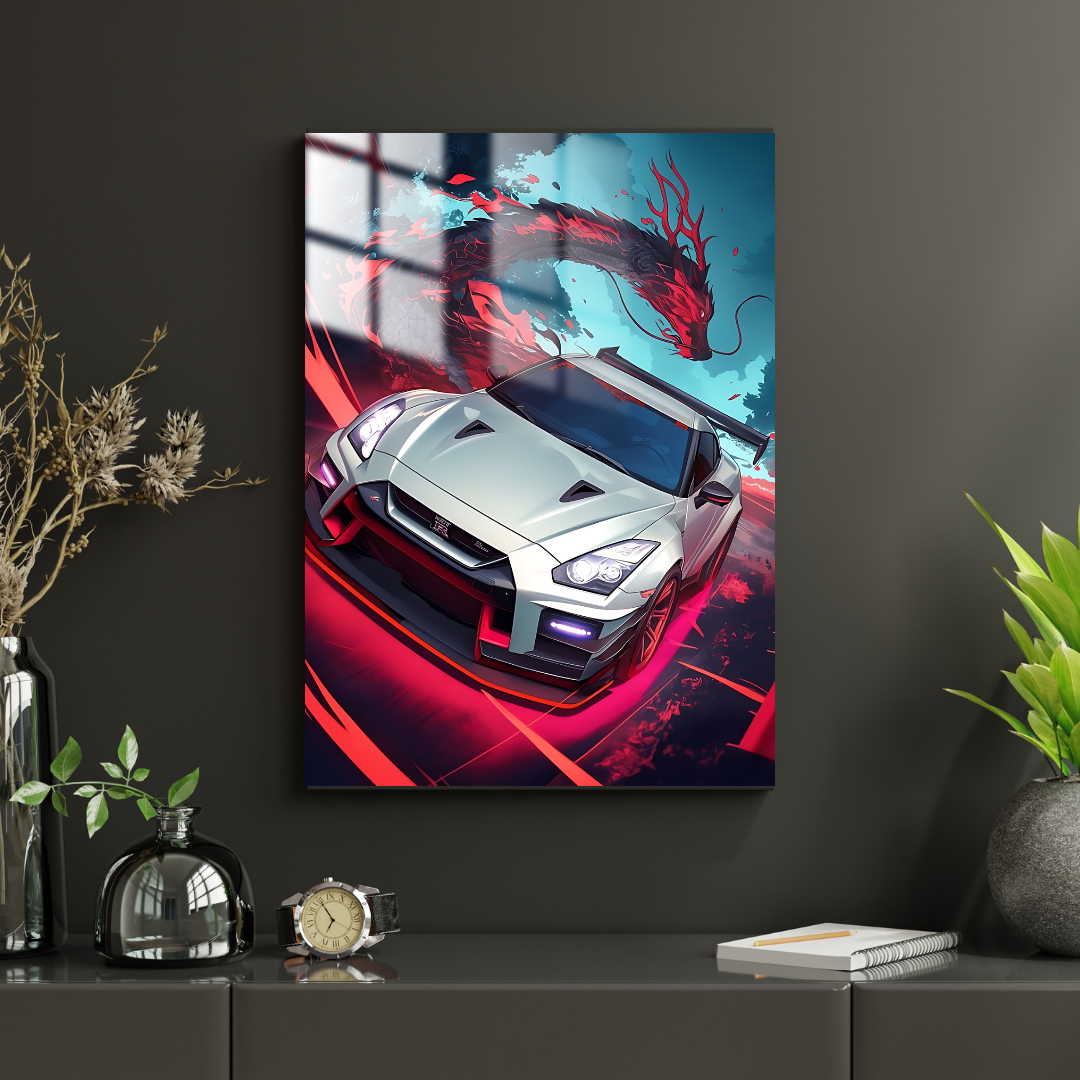 Nissan GTR R35 - Metal Poster 1202