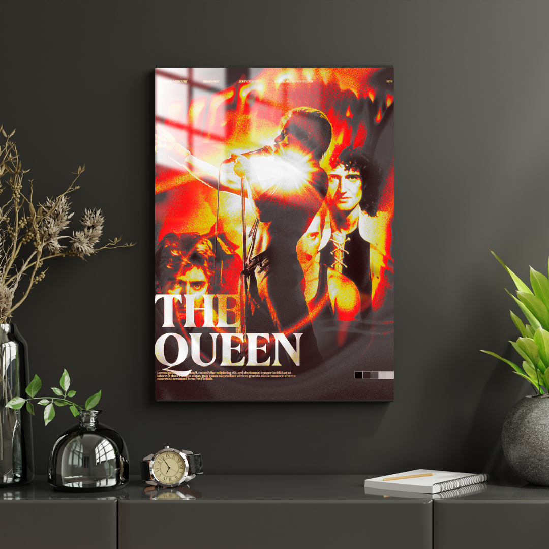 The Queen - Metal Poster 1210