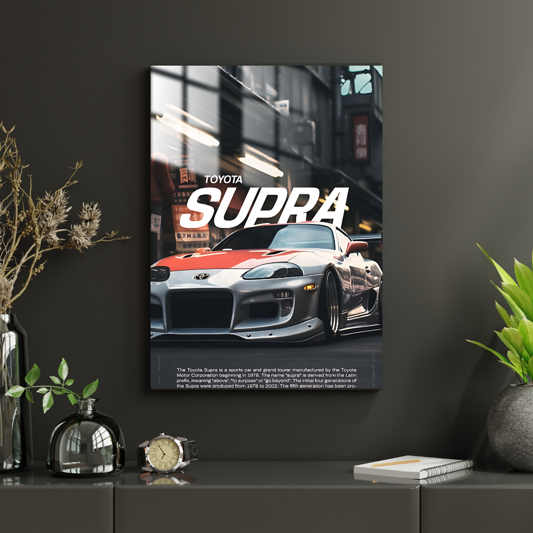 Toyota Supra MK4 - Metal Poster 1165