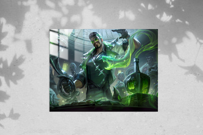 League Of Legends Draven - Metal Poster 623