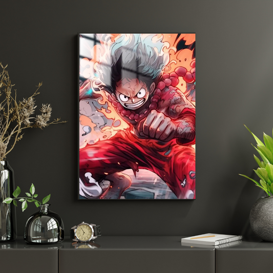 One Piece Monkey D. Luffy - Metal Poster 593