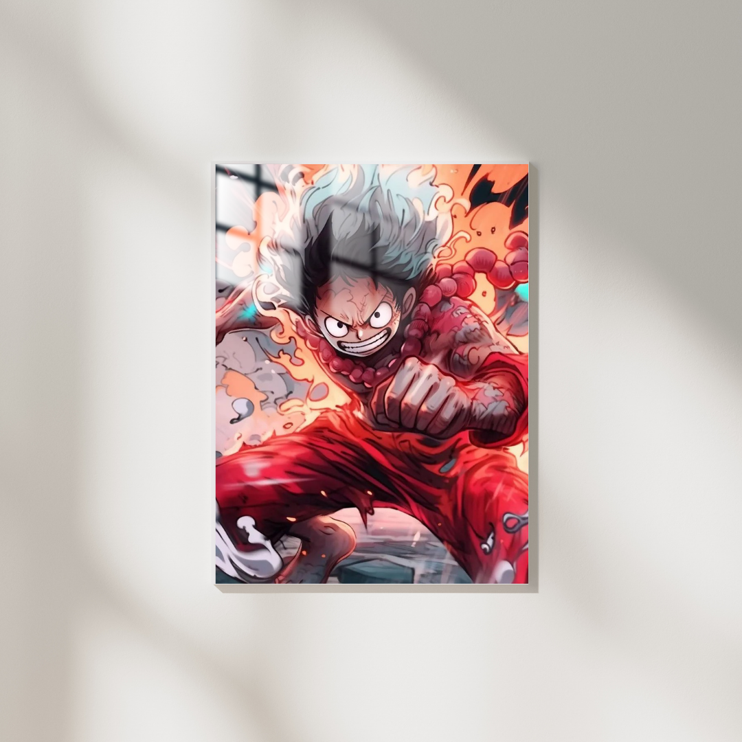 One Piece Monkey D. Luffy - Metal Poster 593