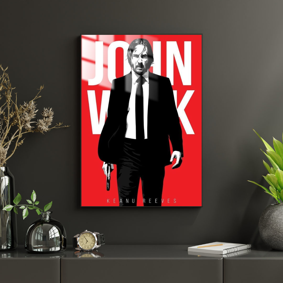 John Wick - Metal Poster 1311