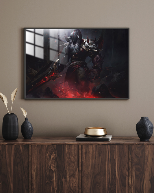 League Of Legends Aatrox - Metal Poster 624