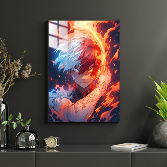 My Hero Akademia Shoto Todoroki - Metal Poster 587