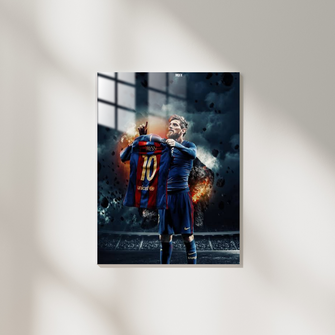 Lionel Messi - Metal Poster 187