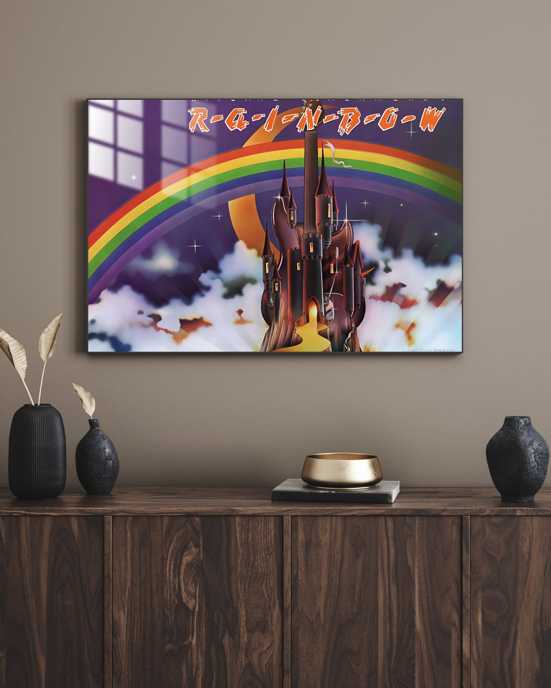 Rainbow - Metal Poster 1238