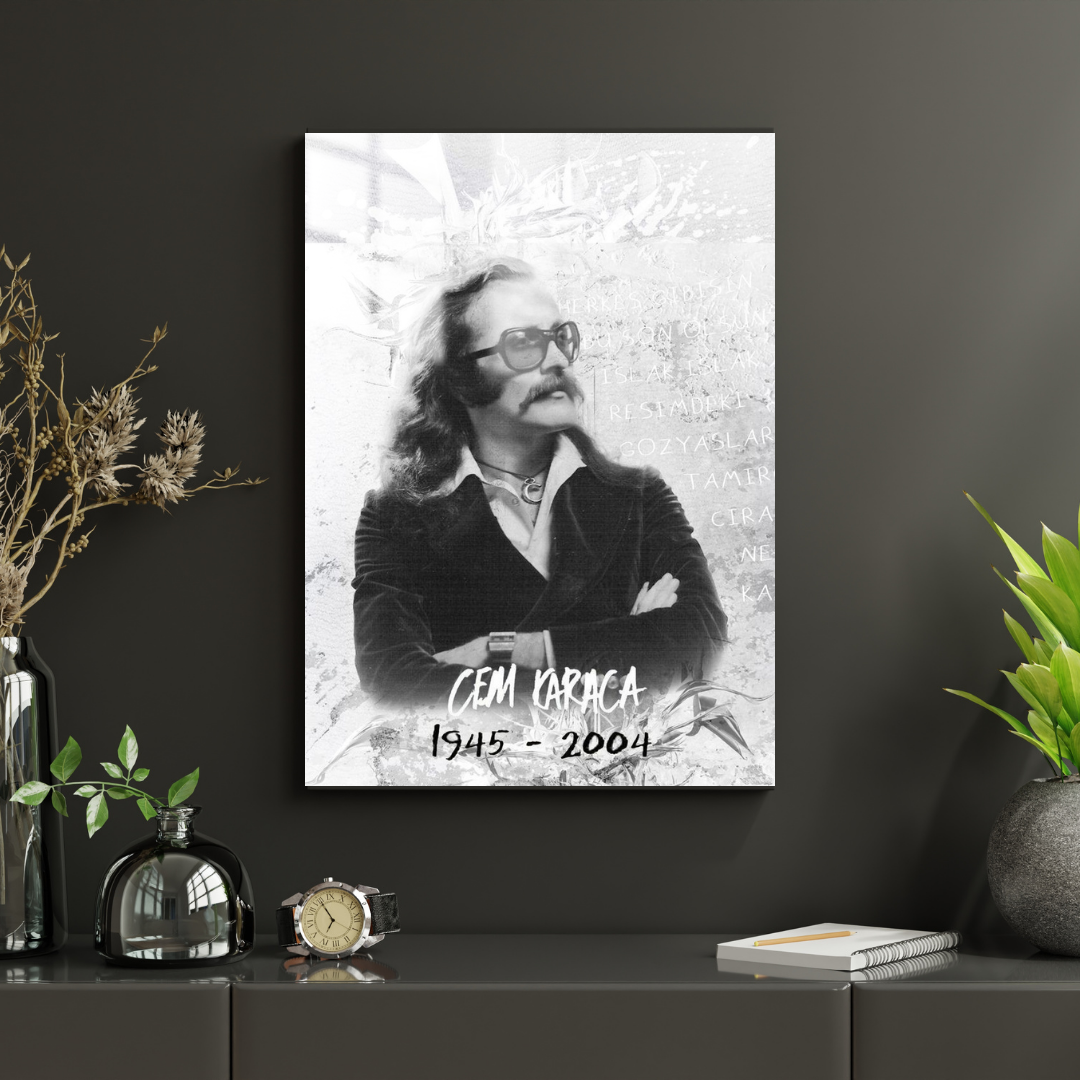 Cem Karaca - Metal Poster 1083