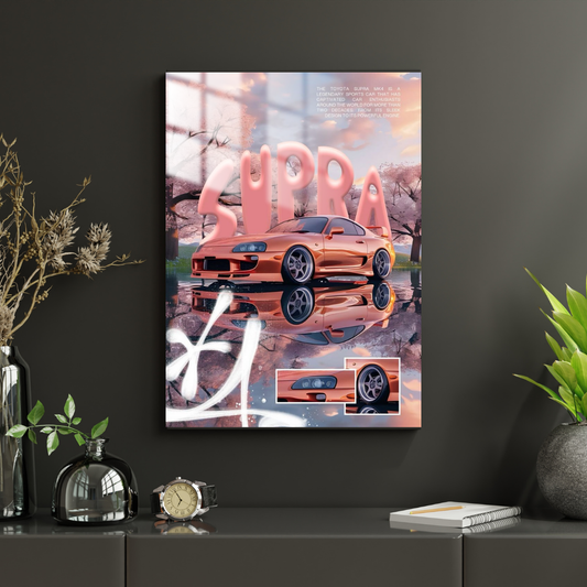 Toyota Supra MK4- Metal Poster 1057