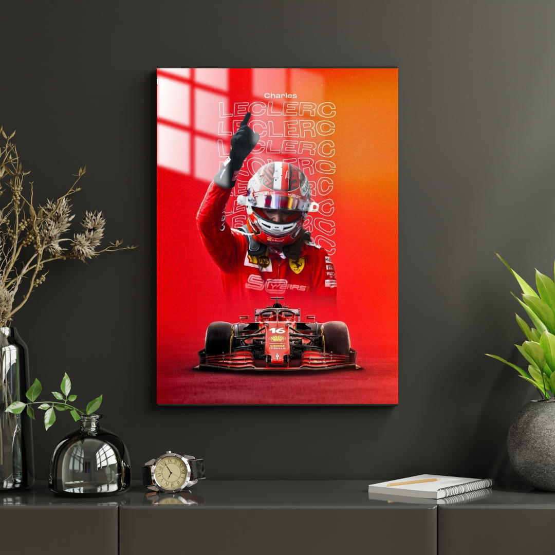 Charles Leclerc - Metal Poster 1038