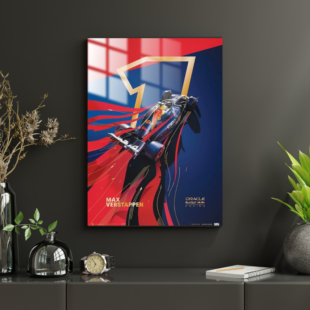 Max Verstappen - Metal Poster 1027