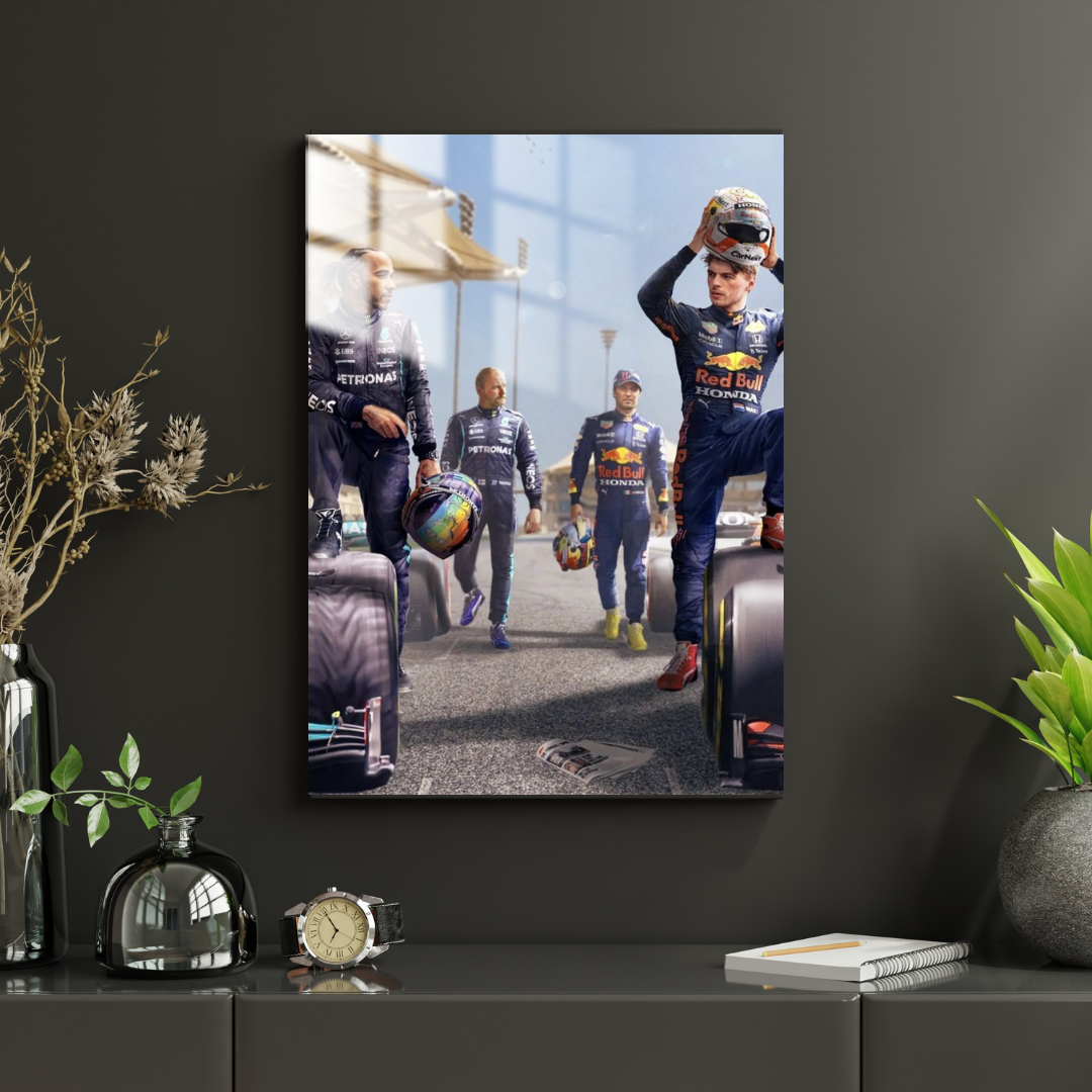 Formula 1 Legends - Metal Poster 1160