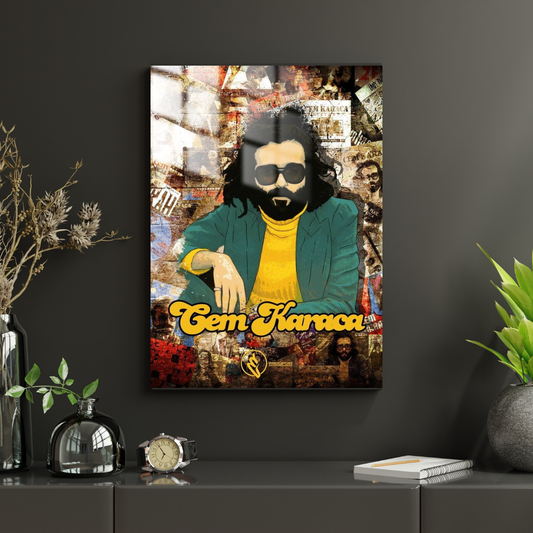 Cem Karaca - Metal Poster 1135