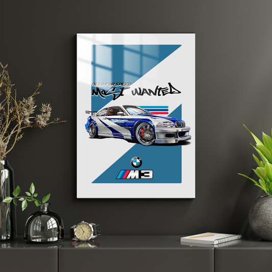 BMW - Metal Poster 1130