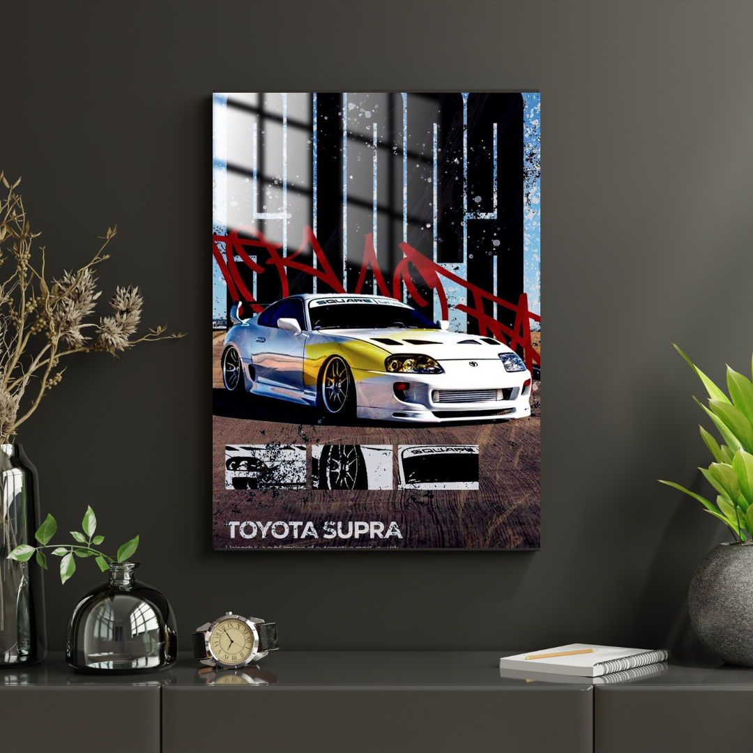 Nissan Supra MK4 - Metal Poster 1128