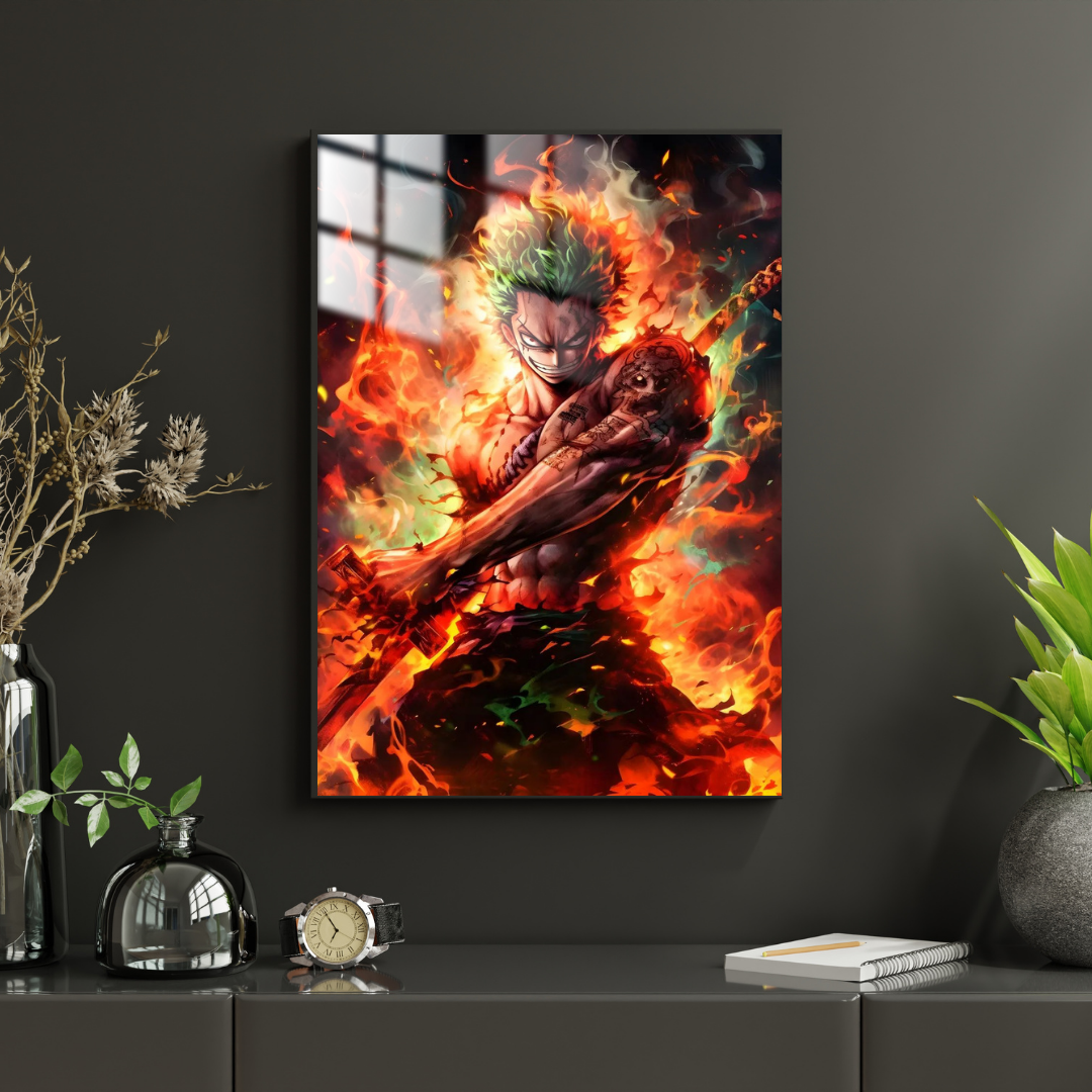 One Piece Roronoa Zoro - Metal Poster 581