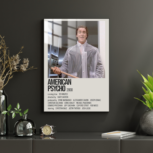 American Psycho - Metal Poster 2027