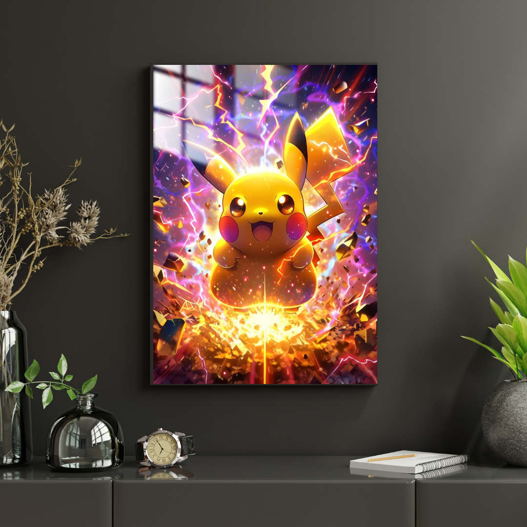 Pokemon Pikachu - Metal Poster 579