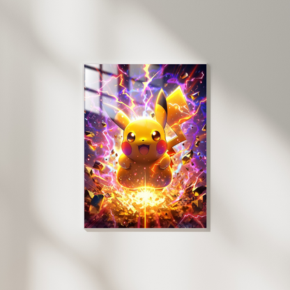 Pokemon Pikachu - Metal Poster 579