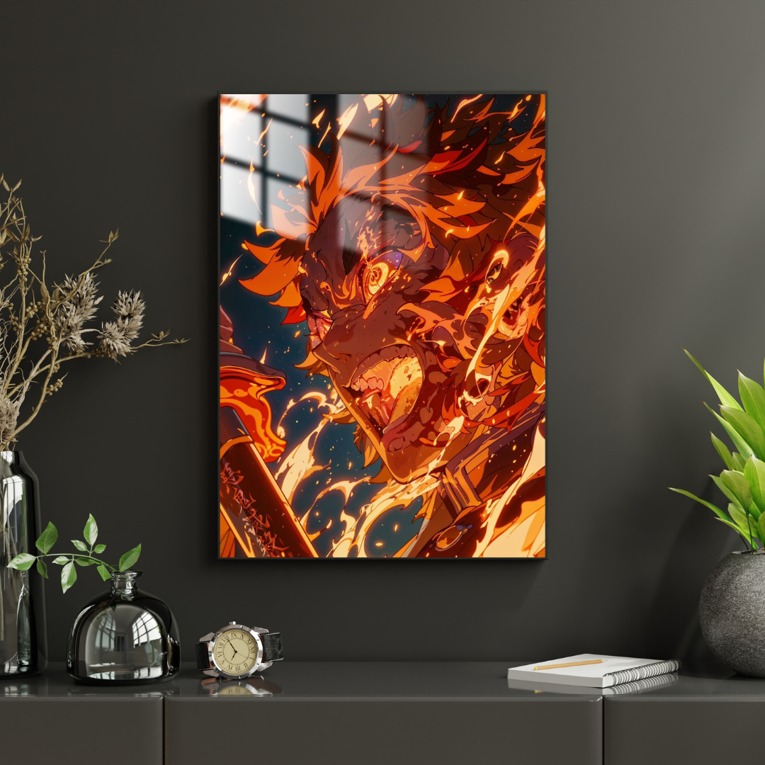 Demon Slayer Kyojuro Rengoku - Metal Poster 1428