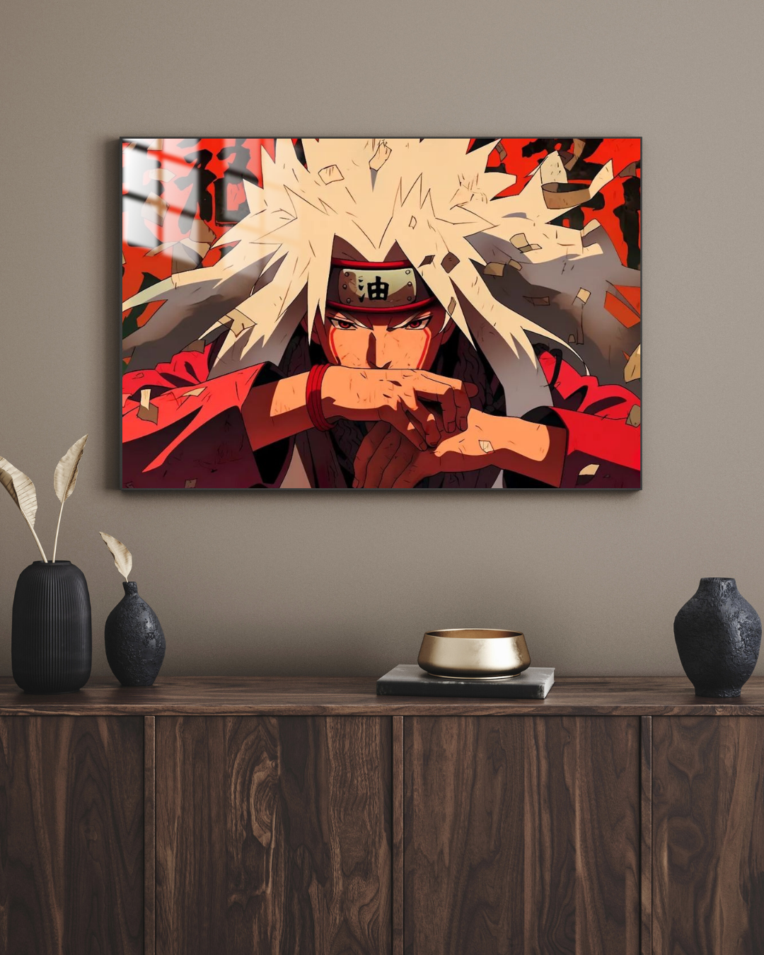 Naruto Jiraiya - Metal Poster 87