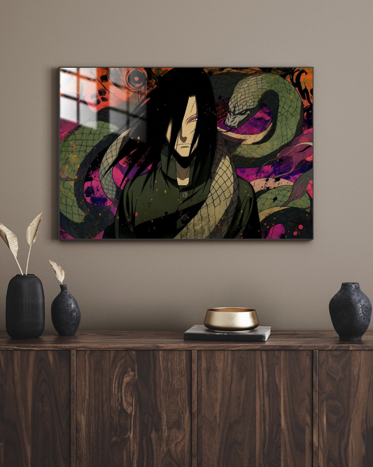 Naruto Orochimaru - Metal Poster 91