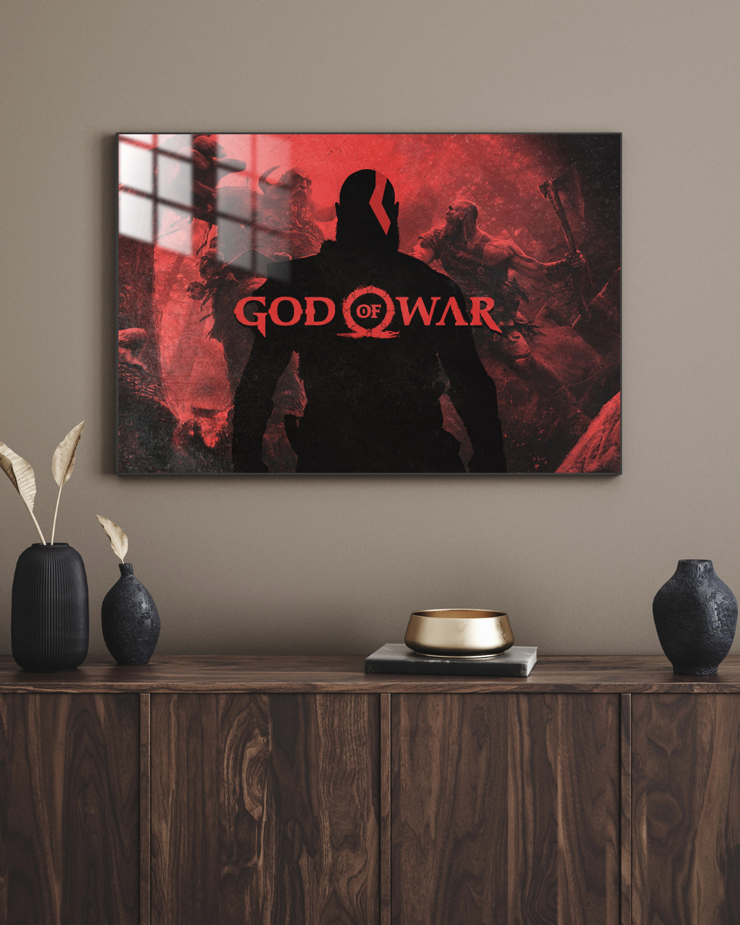 God Of War - Metal Poster  3