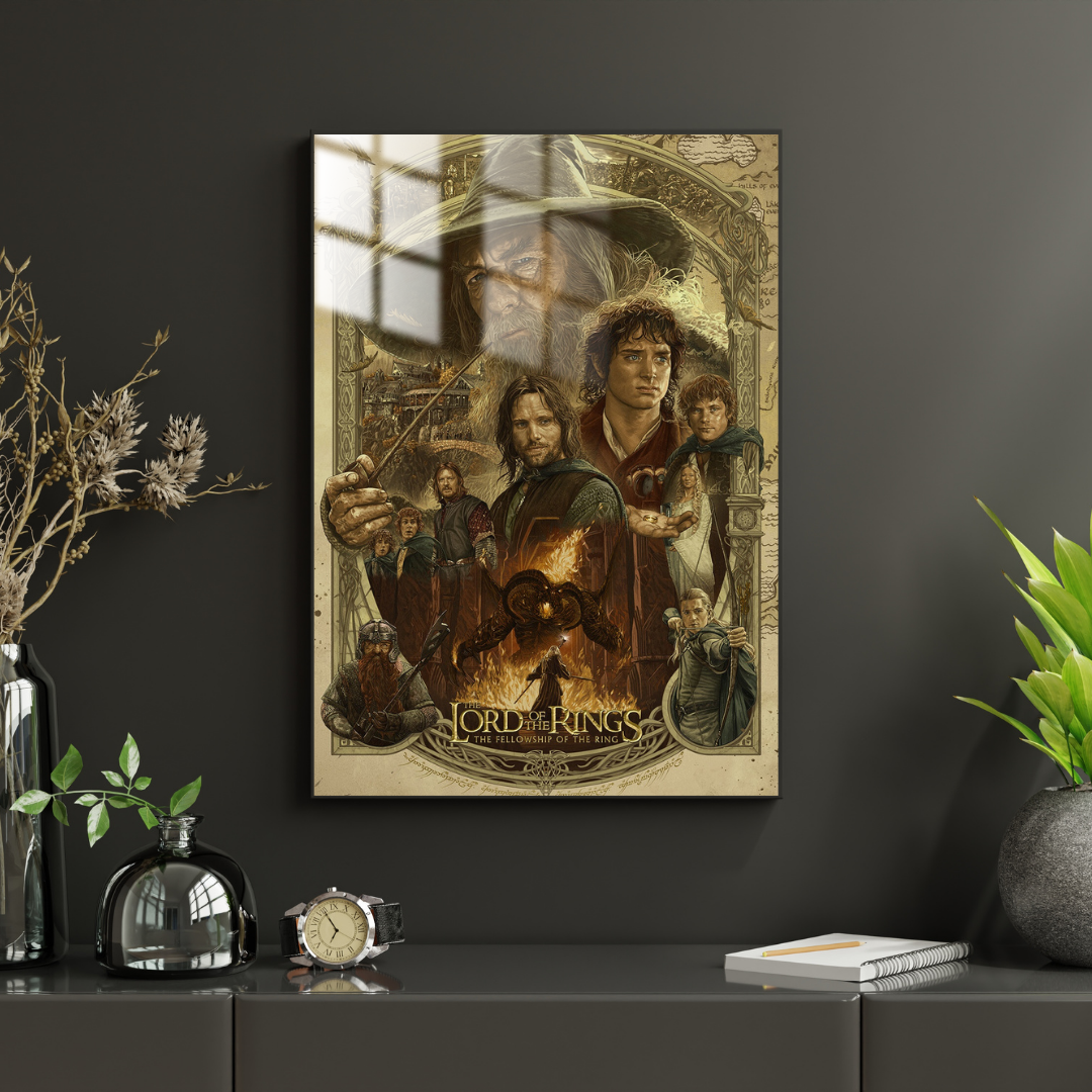 Lord Of The Rings - Metal Poster 1401