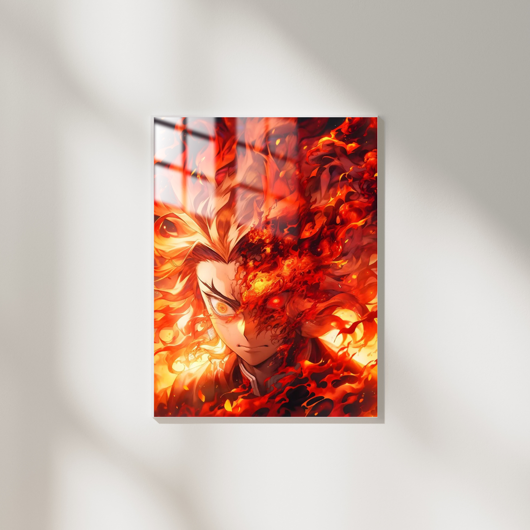 Demon Slayer Kyojuro Rengoku - Metal Poster 575