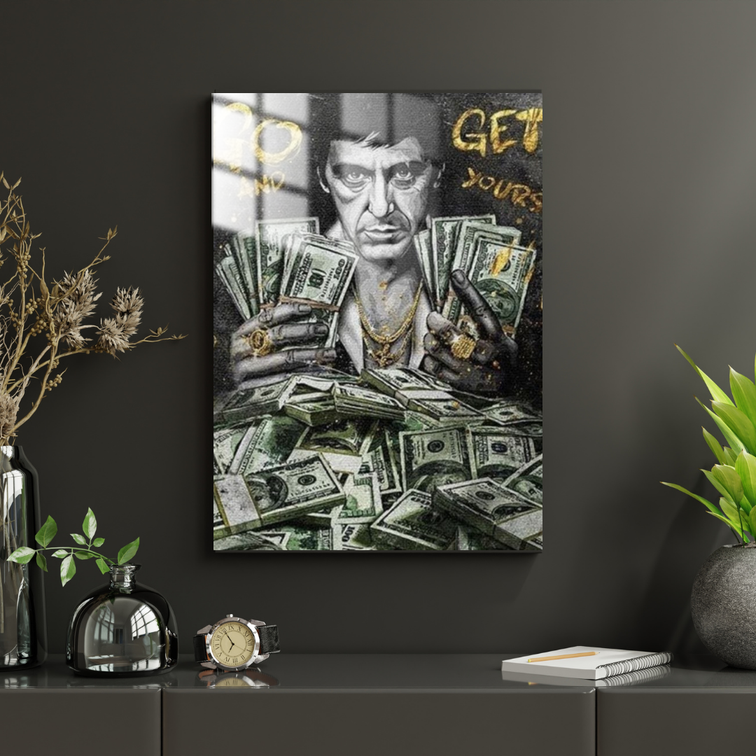 Scarface Tony Montana - Metal Poster 172