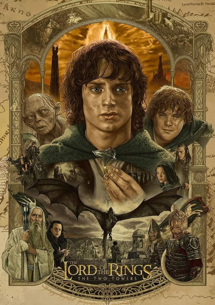 Lord Of The Rings - 3'lü Metal Poster 14