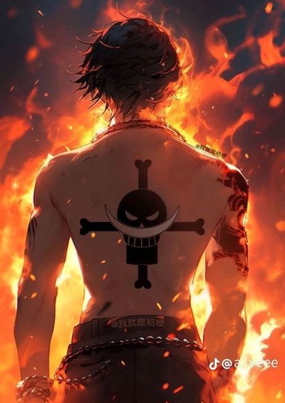 One Piece - 3'lü Metal Poster 2