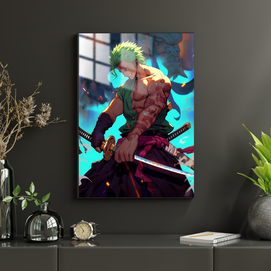 One Piece Roronoa Zoro - Metal Poster 567