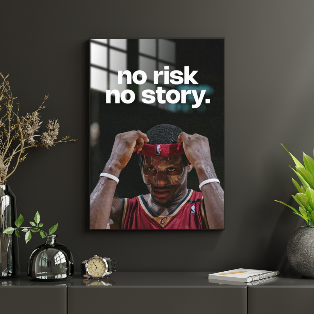 Lebron James - Metal Poster 1441