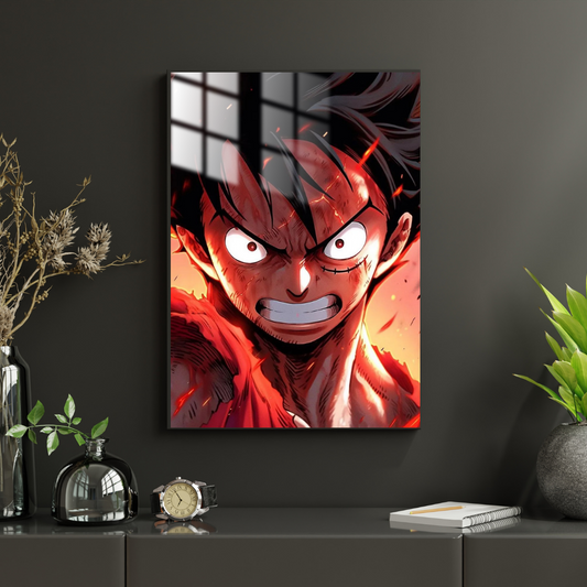 One Piece Monkey D. Luffy - Metal Poster 564