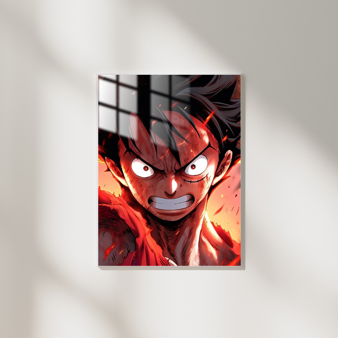 One Piece Monkey D. Luffy - Metal Poster 564