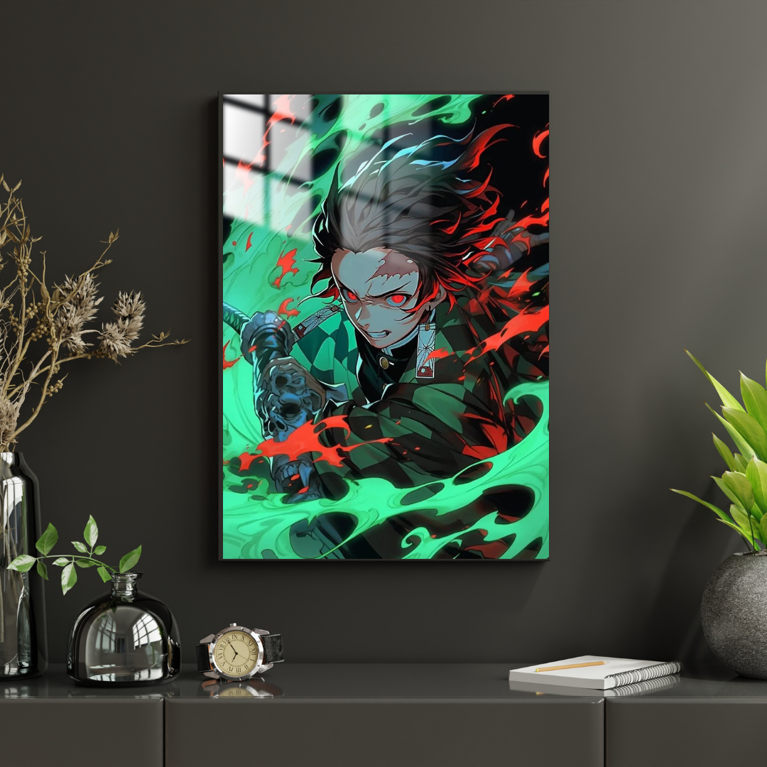 Demon Slayer Tanjiro Kamado - Metal Poster 563