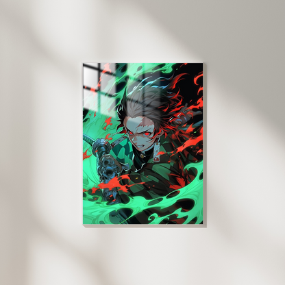 Demon Slayer Tanjiro Kamado - Metal Poster 563