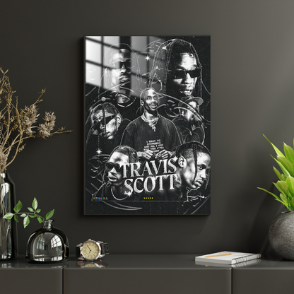 Travis Scott - Metal Poster 546