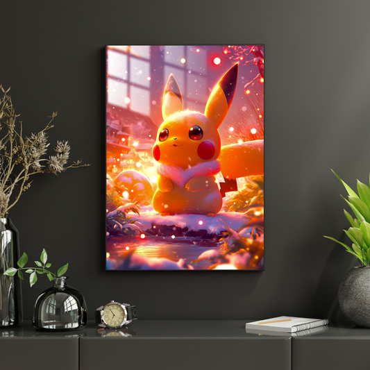 Pokemon Pikachu - Metal Poster 396