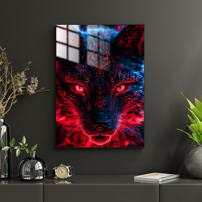 Aesthetic Wolf - Metal Poster 416