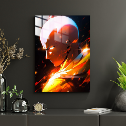 One Punch Man Saitama - Metal Poster 420