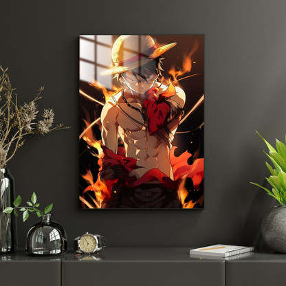 One Piece Monkey D. Luffy - Metal Poster 435