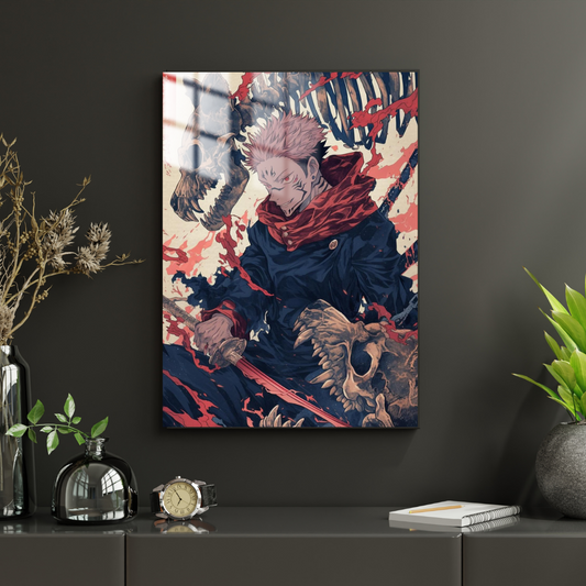 Jujutsu Kaisen İtadori Yuji - Metal Poster 441