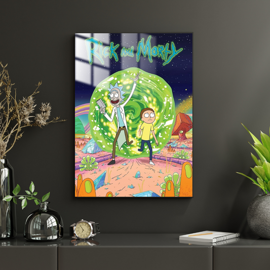 Rick And Morty- Metal Poster 315