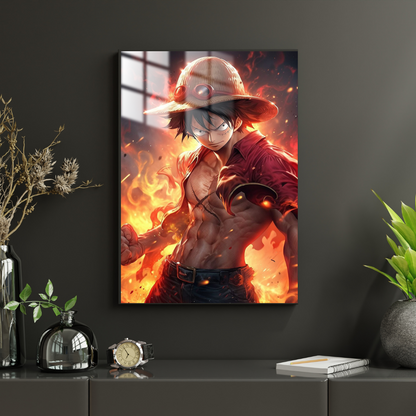 One Piece Monkey D. Luffy - Metal Poster 479