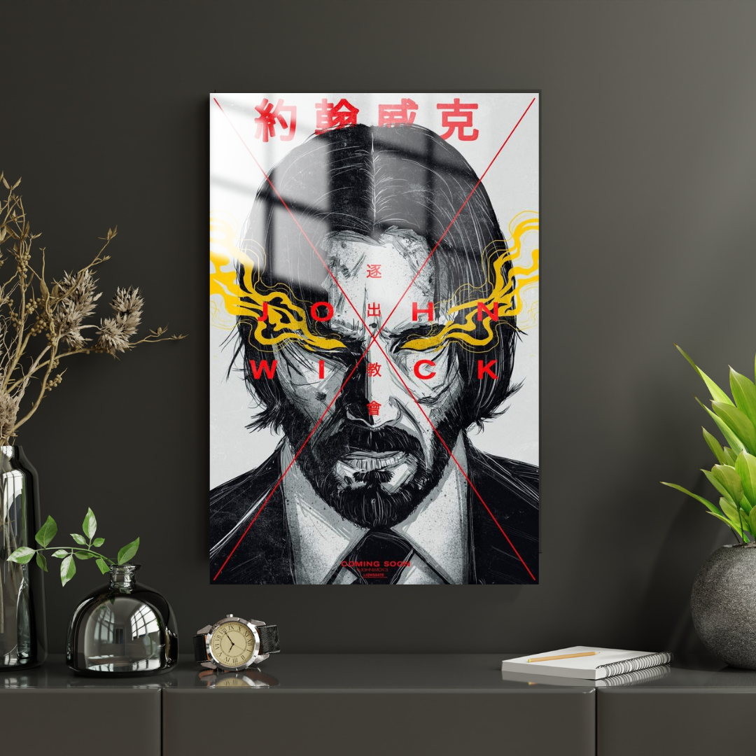 John Wick - Metal Poster 200